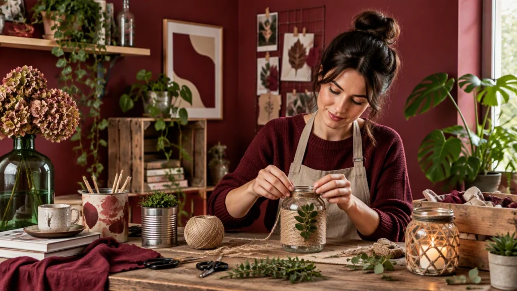 sustainable making with recycled materials