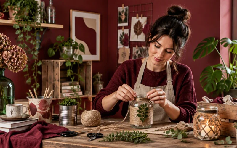 sustainable making with recycled materials